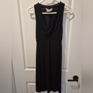 Maggy London Black Backless Dress